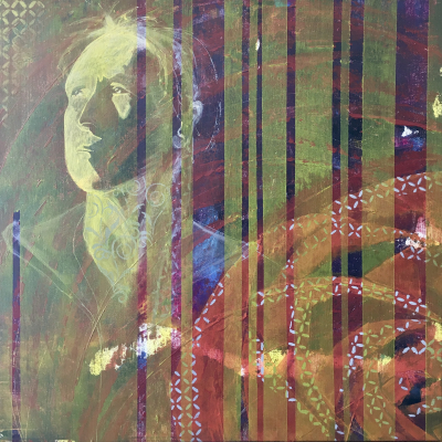 Flower Series 3: 5. Rose 50x50cm