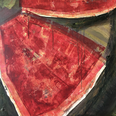 Flower Series 2: 1. Poppy 50x50cm