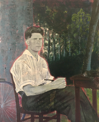 Opa van Roode 50x40cm